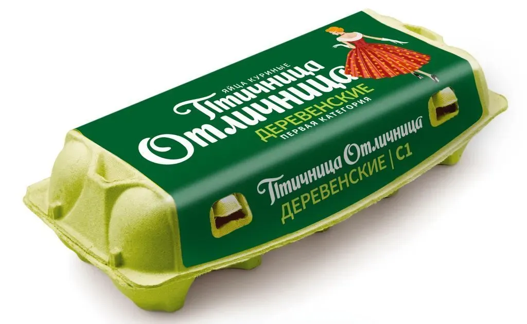 Яйцо куриное столовое С1 «Птичница-отличница», 10 шт