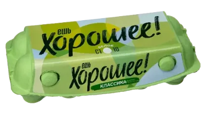 Яйцо куриное столовое С1 «Ешь хорошее», 10 шт