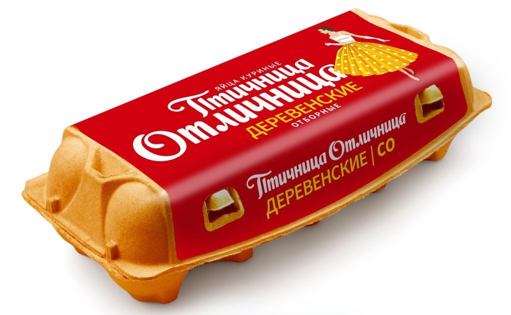 Яйцо куриное столовое СО «Птичница-отличница», 10 шт