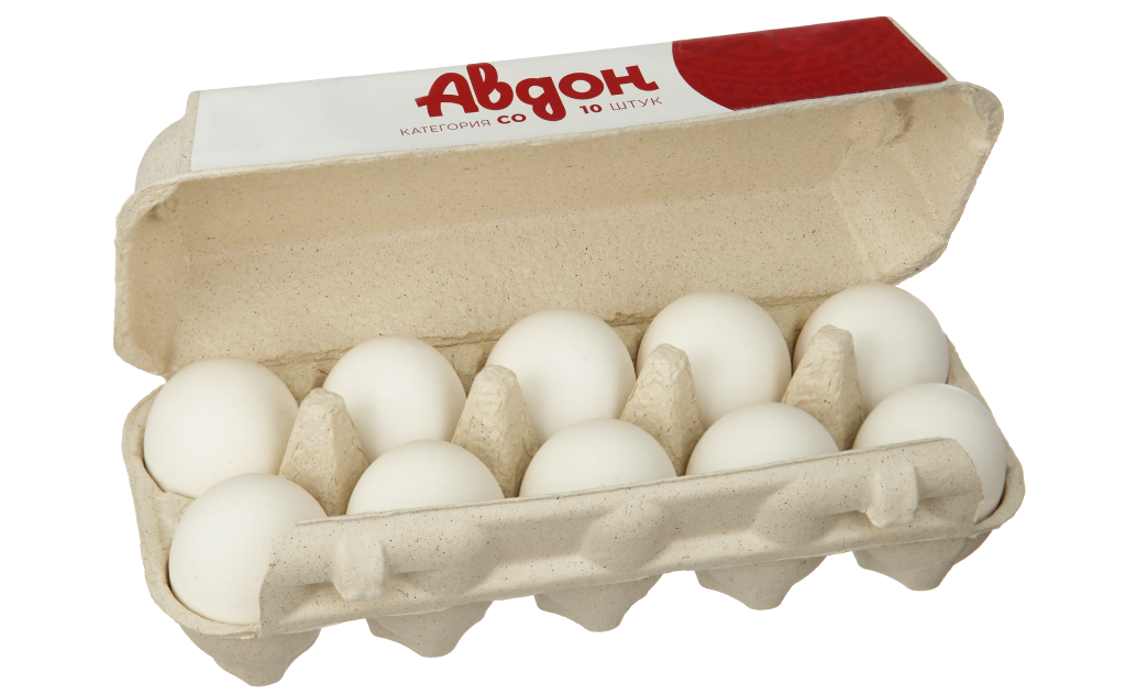 Яйцо куриное столовое СО «Авдон», 10 шт